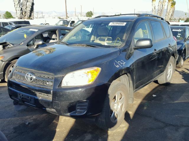 JTMBK4DV3AD010791 - 2010 TOYOTA RAV4 BLACK photo 2