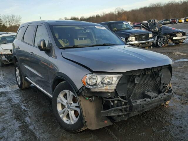 1D4RE2GG3BC628453 - 2011 DODGE DURANGO EX GRAY photo 1