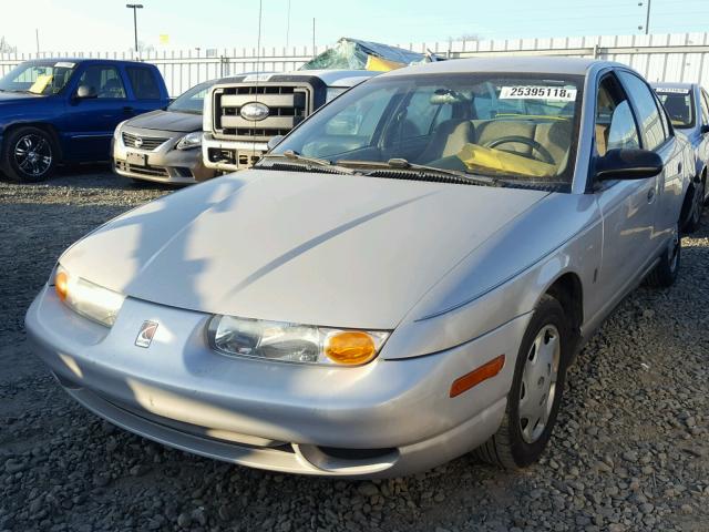 1G8ZH5287YZ188212 - 2000 SATURN SL1 SILVER photo 2