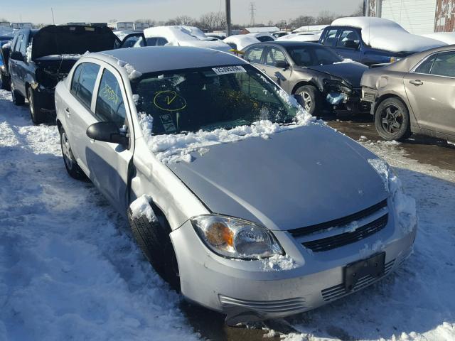 1G1AK55F077329879 - 2007 CHEVROLET COBALT LS SILVER photo 1