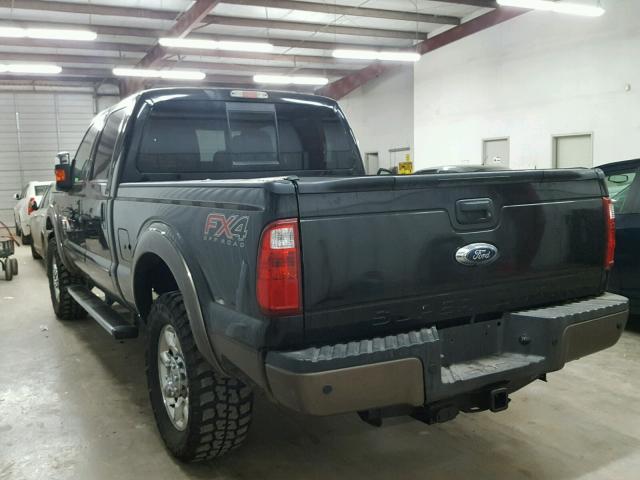 1FT7W2BT6FEC78476 - 2015 FORD F250 SUPER BLACK photo 3