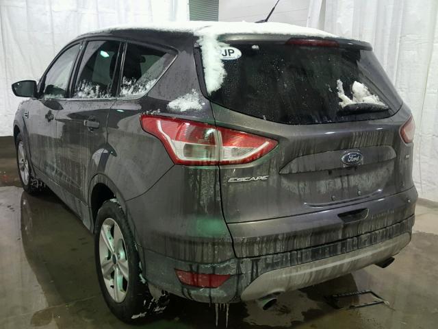 1FMCU0G75FUC41117 - 2015 FORD ESCAPE SE GRAY photo 3