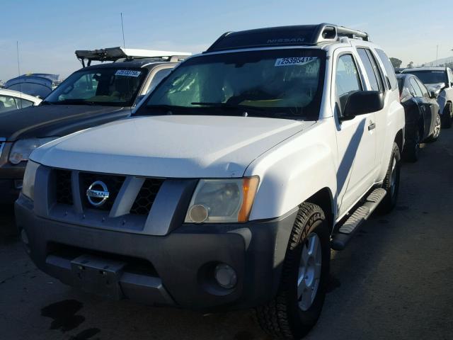 5N1AN08U97C519436 - 2007 NISSAN XTERRA OFF WHITE photo 2