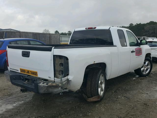 1GCEC19C97Z504729 - 2007 CHEVROLET SILVERADO WHITE photo 4