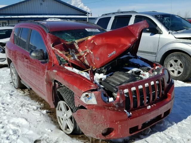 1J4NT4FB1AD514408 - 2010 JEEP COMPASS SP RED photo 1