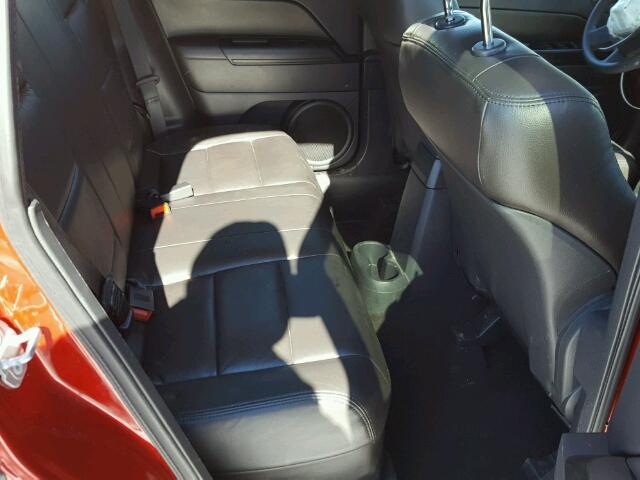 1J4NT4FB1AD514408 - 2010 JEEP COMPASS SP RED photo 6