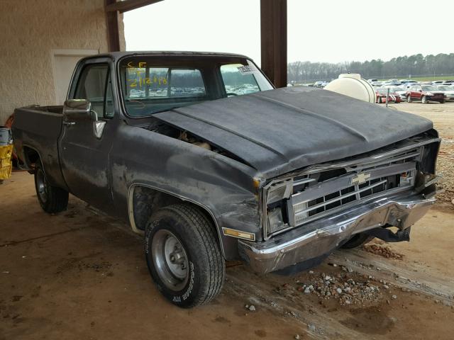 1GCDC14H0GF446249 - 1986 CHEVROLET C10 SILVER photo 1