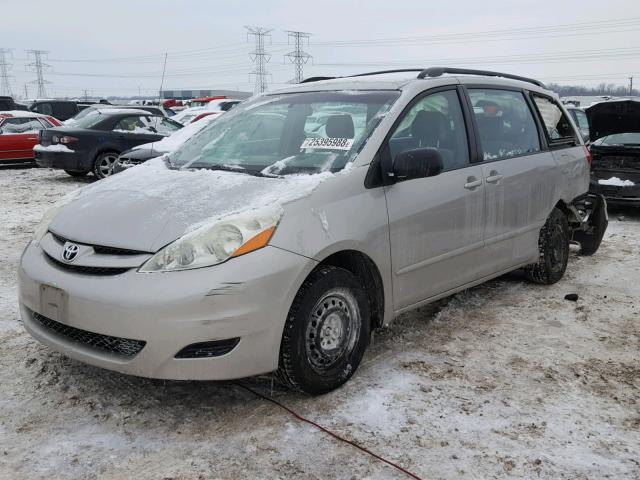 5TDZA23C46S396171 - 2006 TOYOTA SIENNA CE GRAY photo 2