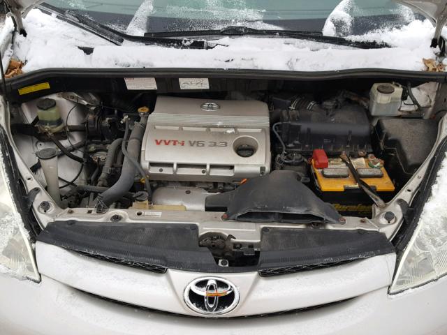 5TDZA23C46S396171 - 2006 TOYOTA SIENNA CE GRAY photo 7