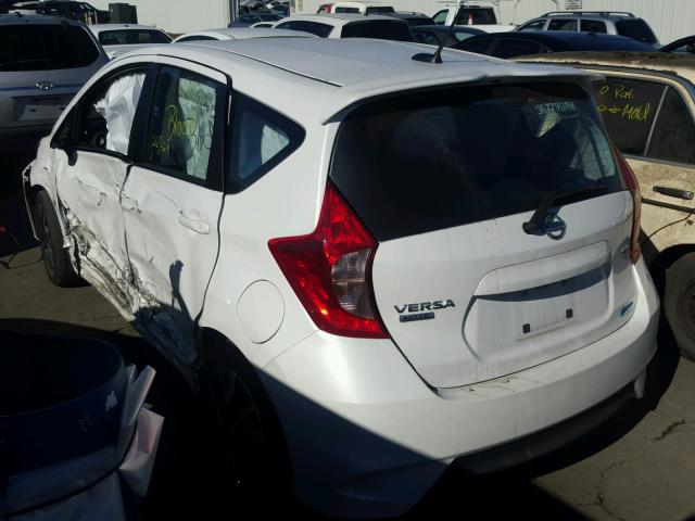 3N1CE2CP3GL395472 - 2016 NISSAN VERSA NOTE WHITE photo 3