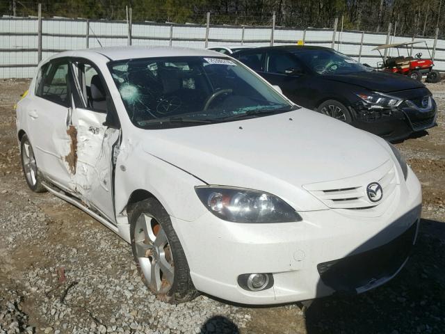 JM1BK143261401436 - 2006 MAZDA 3 HATCHBAC WHITE photo 1