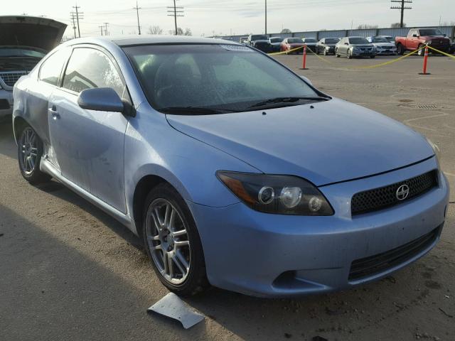 JTKDE167080231739 - 2008 TOYOTA SCION BLUE photo 1