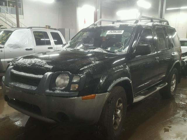 5N1ED28T34C629434 - 2004 NISSAN XTERRA XE BLACK photo 2