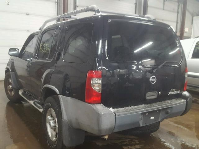 5N1ED28T34C629434 - 2004 NISSAN XTERRA XE BLACK photo 3