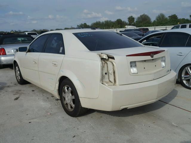 1G6DM577440107549 - 2004 CADILLAC CTS CREAM photo 3