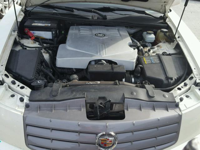 1G6DM577440107549 - 2004 CADILLAC CTS CREAM photo 7