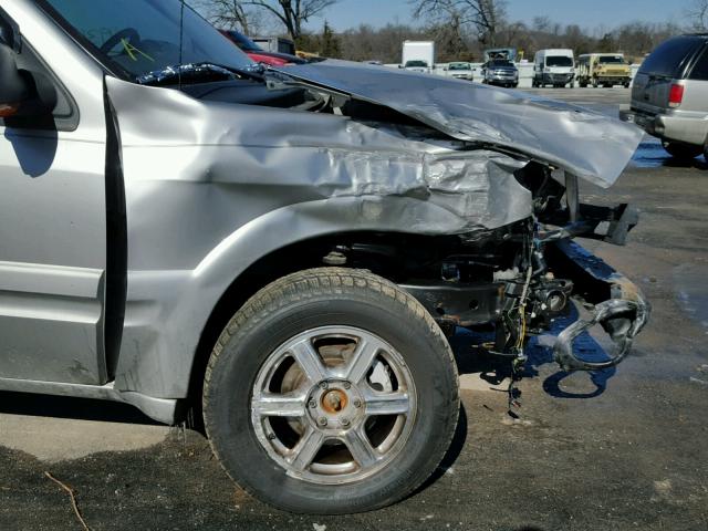 1GHDT13S042225793 - 2004 OLDSMOBILE BRAVADA SILVER photo 9