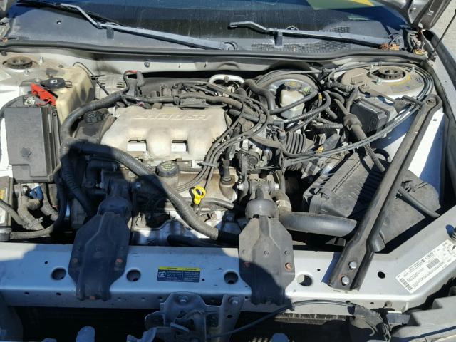 2G4WS52J021155397 - 2002 BUICK CENTURY CU SILVER photo 7