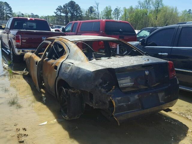 2B3KA43G66H195842 - 2006 DODGE CHARGER SE BURN photo 3