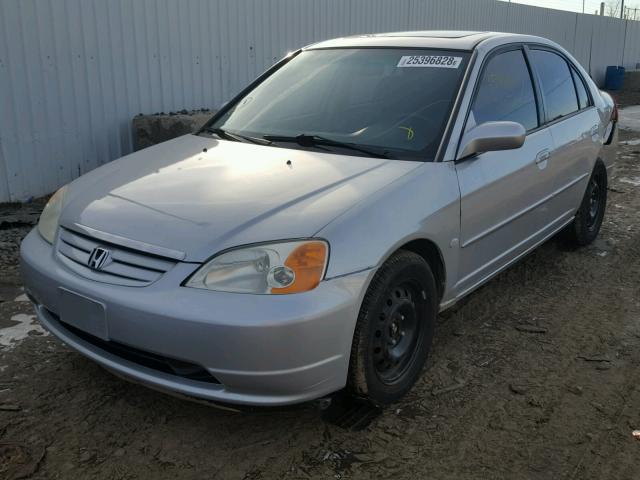 2HGES26794H526372 - 2004 HONDA CIVIC EX ვერცხლისფერი ფოტო 2