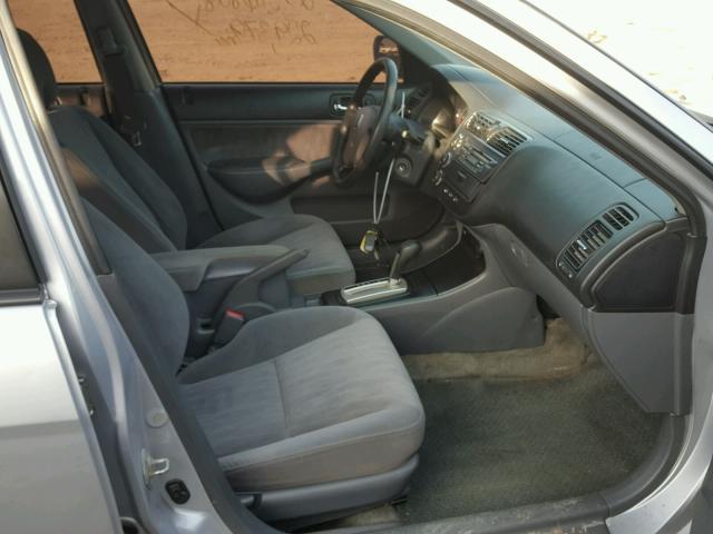 2HGES26794H526372 - 2004 HONDA CIVIC EX ვერცხლისფერი ფოტო 5