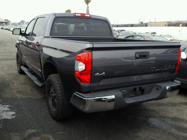 5TFDW5F11FX440001 - 2015 TOYOTA TUNDRA CRE GRAY photo 3