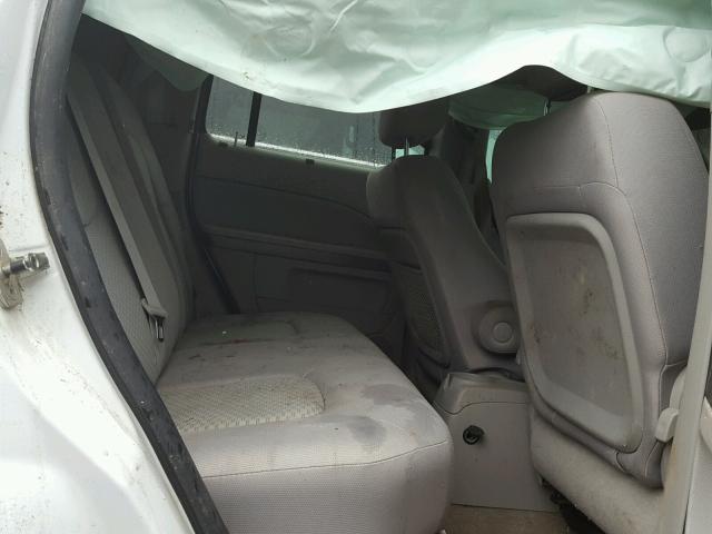 3GNCA13B49S519305 - 2009 CHEVROLET HHR LS WHITE photo 6
