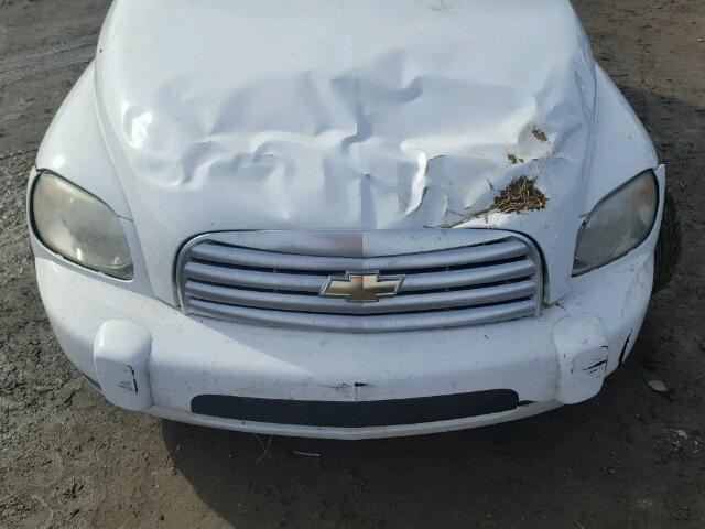 3GNCA13B49S519305 - 2009 CHEVROLET HHR LS WHITE photo 7