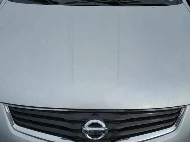 3N1AB6AP6AL715756 - 2010 NISSAN SENTRA 2.0 SILVER photo 7