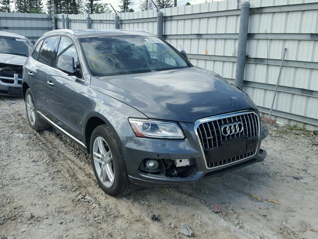 WA1C2AFP3HA075650 - 2017 AUDI Q5 PREMIUM GRAY photo 1