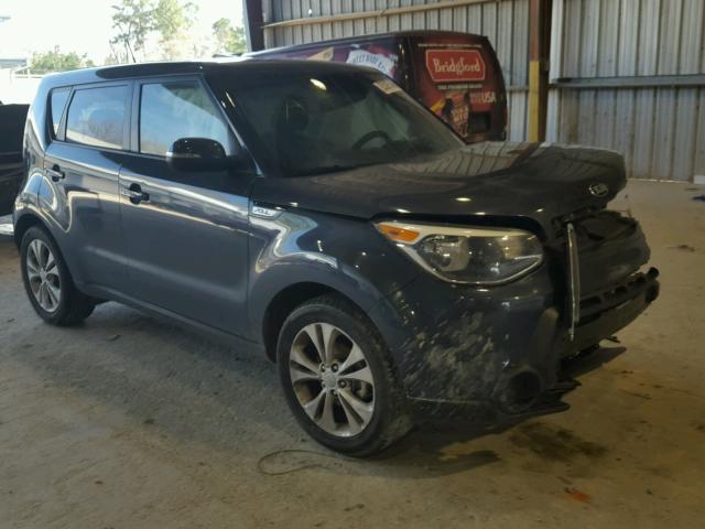 KNDJP3A57E7030087 - 2014 KIA SOUL + GRAY photo 1