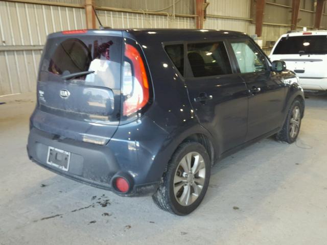 KNDJP3A57E7030087 - 2014 KIA SOUL + GRAY photo 4