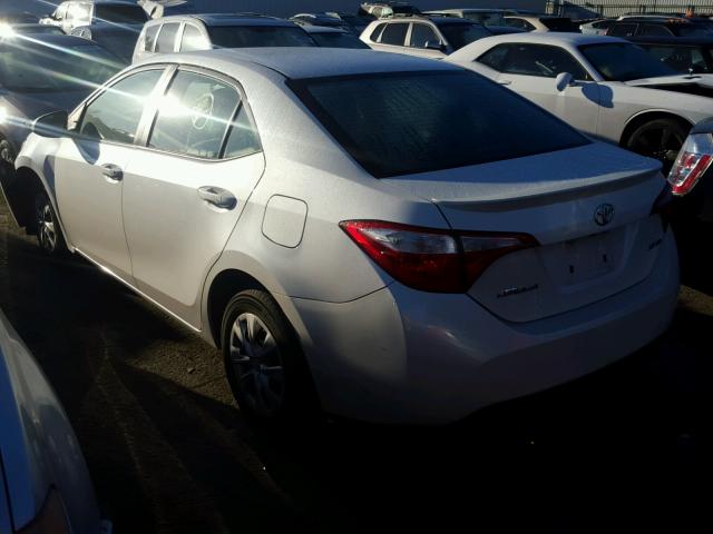 5YFBPRHE3FP233751 - 2015 TOYOTA COROLLA EC WHITE photo 3