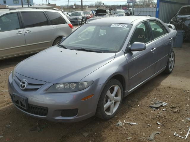 1YVHP80C385M44537 - 2008 MAZDA 6 I GRAY photo 2