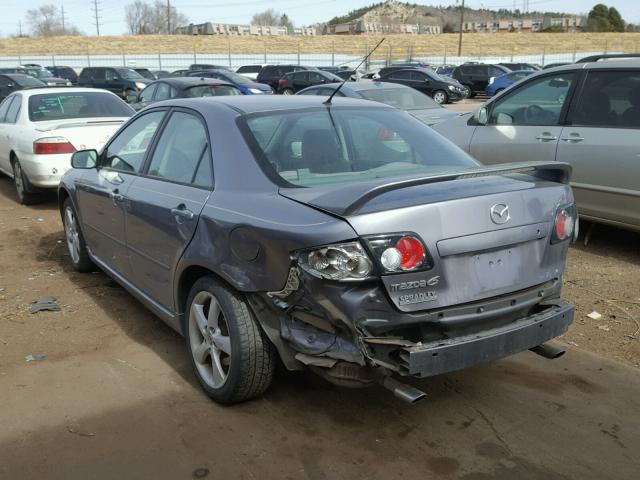 1YVHP80C385M44537 - 2008 MAZDA 6 I GRAY photo 3