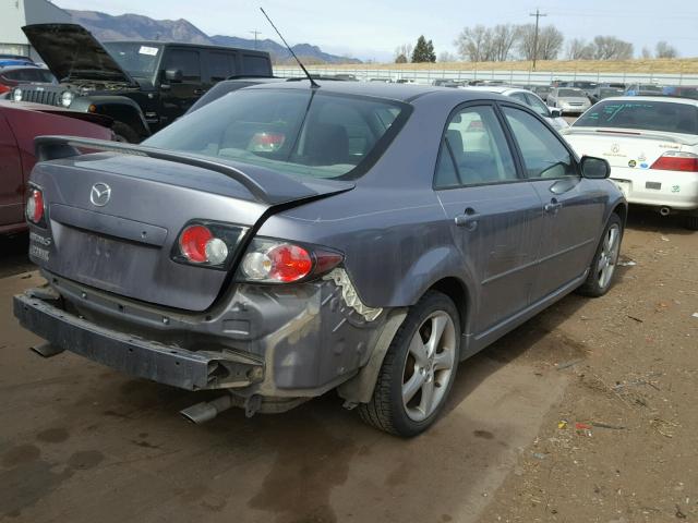 1YVHP80C385M44537 - 2008 MAZDA 6 I GRAY photo 4