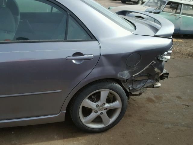 1YVHP80C385M44537 - 2008 MAZDA 6 I GRAY photo 9