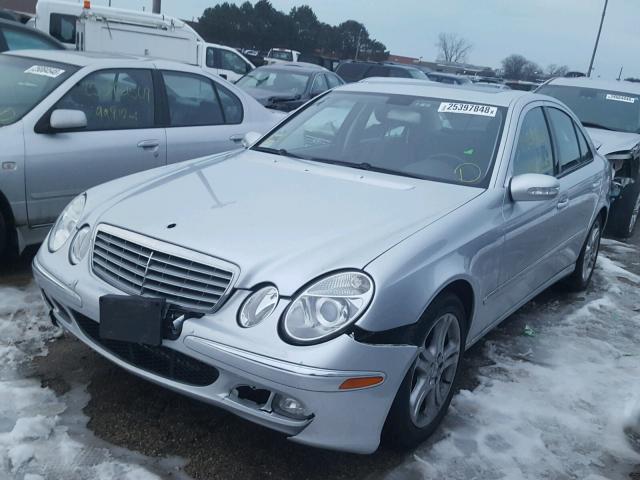 WDBUF56J86A900322 - 2006 MERCEDES-BENZ E 350 SILVER photo 2