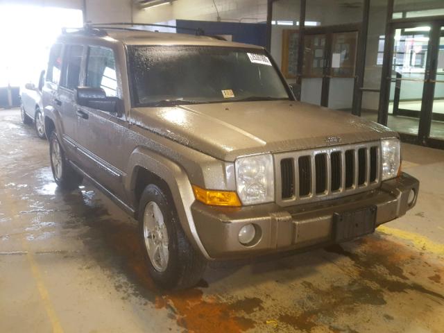 1J8HG48K16C167219 - 2006 JEEP COMMANDER GOLD photo 1