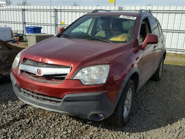 3GSDL43N08S578910 - 2008 SATURN VUE XE BURGUNDY photo 2