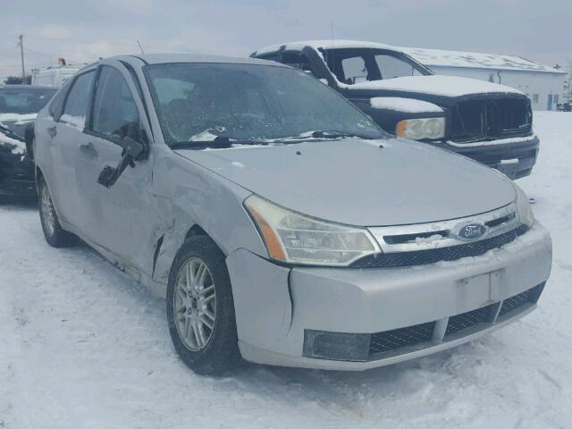 1FAHP35N29W165603 - 2009 FORD FOCUS SE SILVER photo 1