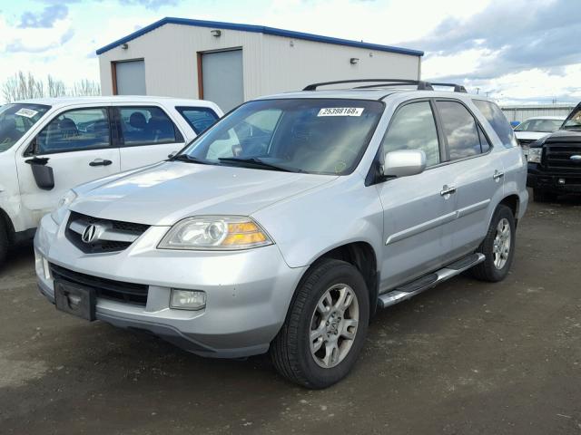 2HNYD18965H503156 - 2005 ACURA MDX TOURIN SILVER photo 2