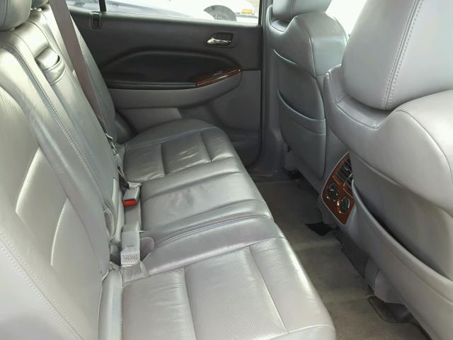 2HNYD18965H503156 - 2005 ACURA MDX TOURIN SILVER photo 6