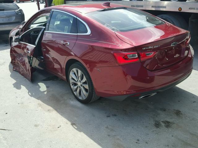1G1ZH5SX7HF148042 - 2017 CHEVROLET MALIBU PRE 红色 照片 3