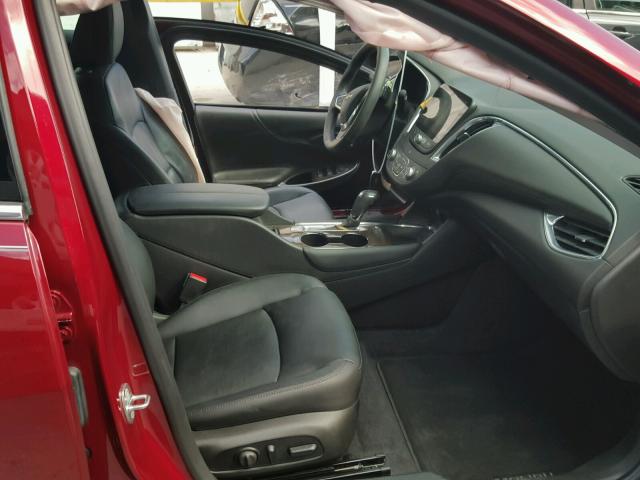 1G1ZH5SX7HF148042 - 2017 CHEVROLET MALIBU PRE 红色 照片 5