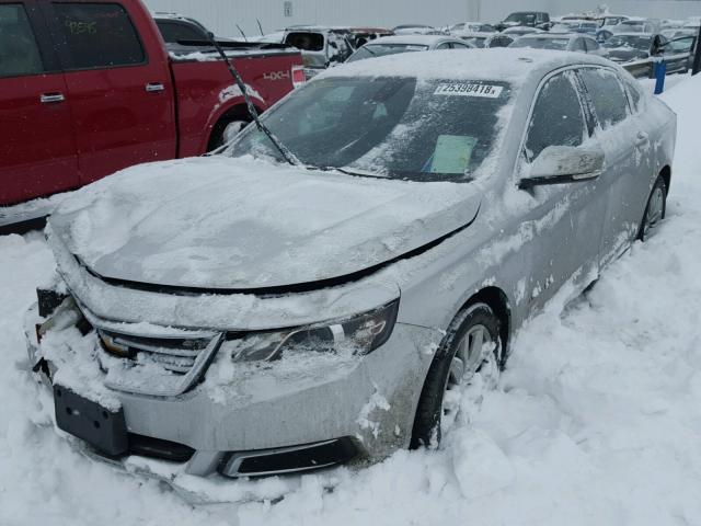 2G1115S32G9115861 - 2016 CHEVROLET IMPALA LT SILVER photo 2