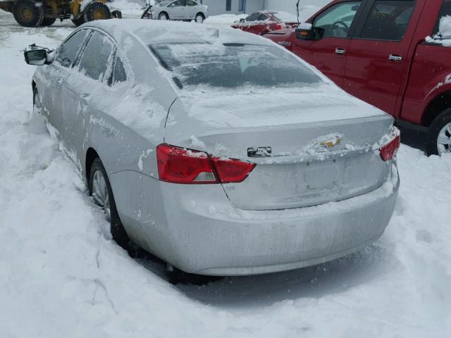 2G1115S32G9115861 - 2016 CHEVROLET IMPALA LT SILVER photo 3