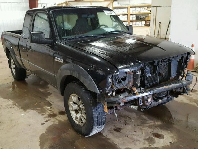 1FTZR45E58PA59377 - 2008 FORD RANGER SUP BLACK photo 1