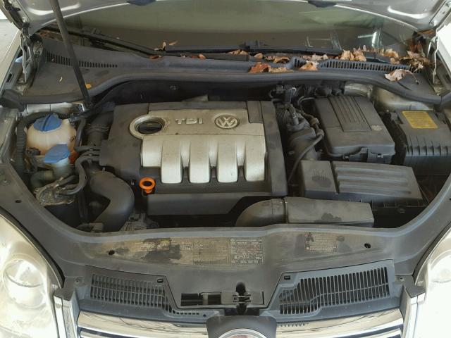 3VWST71K66M708989 - 2006 VOLKSWAGEN JETTA TDI SILVER photo 7