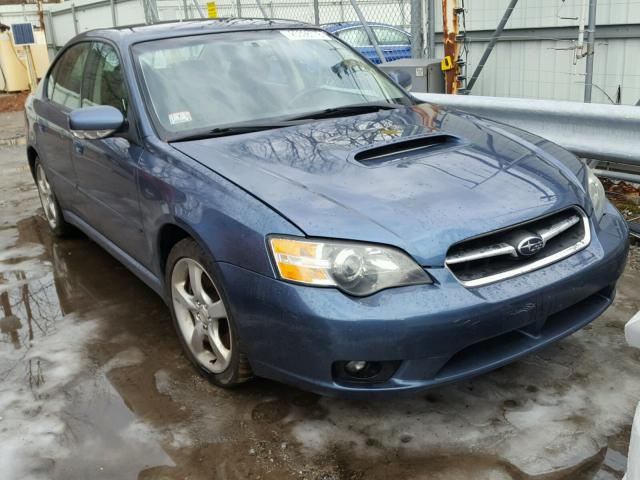 4S3BL686454204277 - 2005 SUBARU LEGACY GT BLUE photo 1